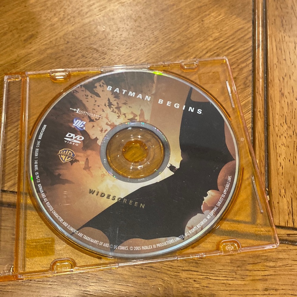 Widescreen DVD Batman 🦇 Begins PG 13 No original case!